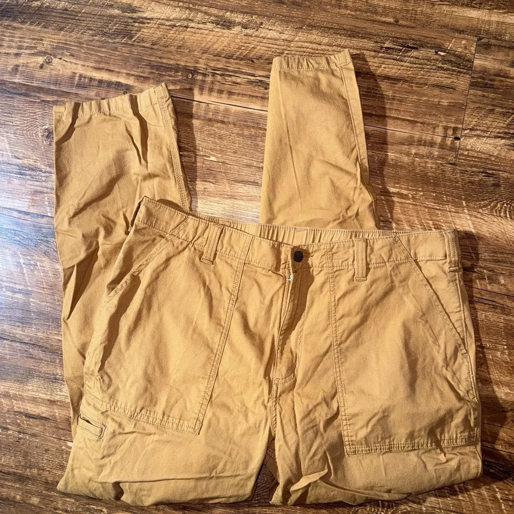 Carhartt Brown Relaxed Fit Men's Pants 40x32